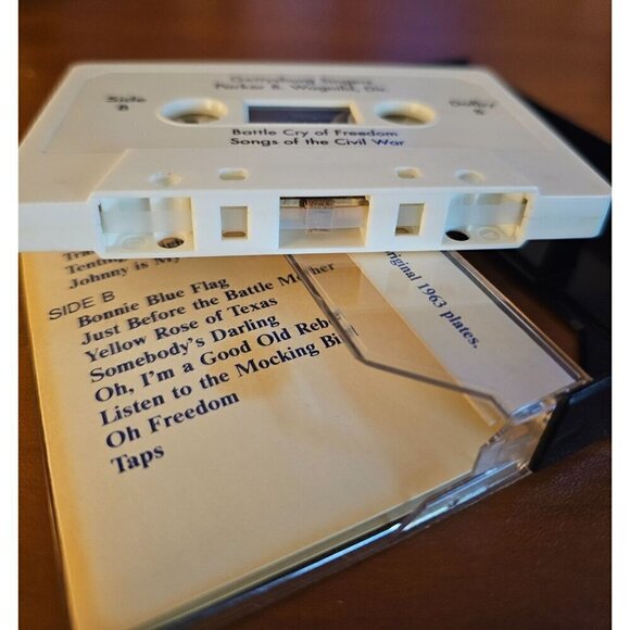 Battle Cry Of Freedom Cassette  Songs Of The Civil War  Gettysburg Singers - Picture 6 of 6